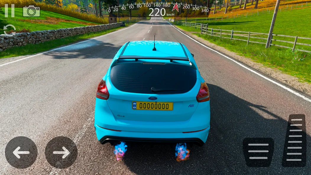 Drive Ford Focus RS Simulator (Драйв Форд Фокус РС Симулятор)  [МОД Unlimited Money] Screenshot 1