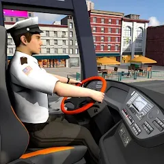 Скачать взлом City Coach Bus City Bus Games  [МОД Много монет] - полная версия apk на Андроид