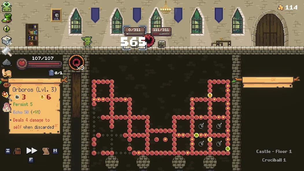 Peglin - A Pachinko Roguelike (Пеглин)  [МОД Бесконечные деньги] Screenshot 5