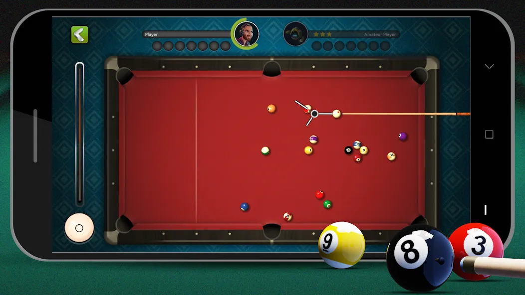 8 Ball Billiards Offline Pool (Балл Бильярд Оффлайн Пул)  [МОД Mega Pack] Screenshot 5