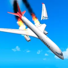 Взлом Plane Crash: Flight Simulator (Плейн Краш)  [МОД Unlimited Money] - стабильная версия apk на Андроид