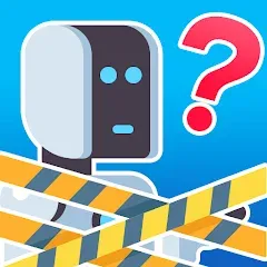 Скачать взломанную No Robots Allowed - Crazy Quiz (Но роботы не допускаются)  [МОД Меню] - стабильная версия apk на Андроид