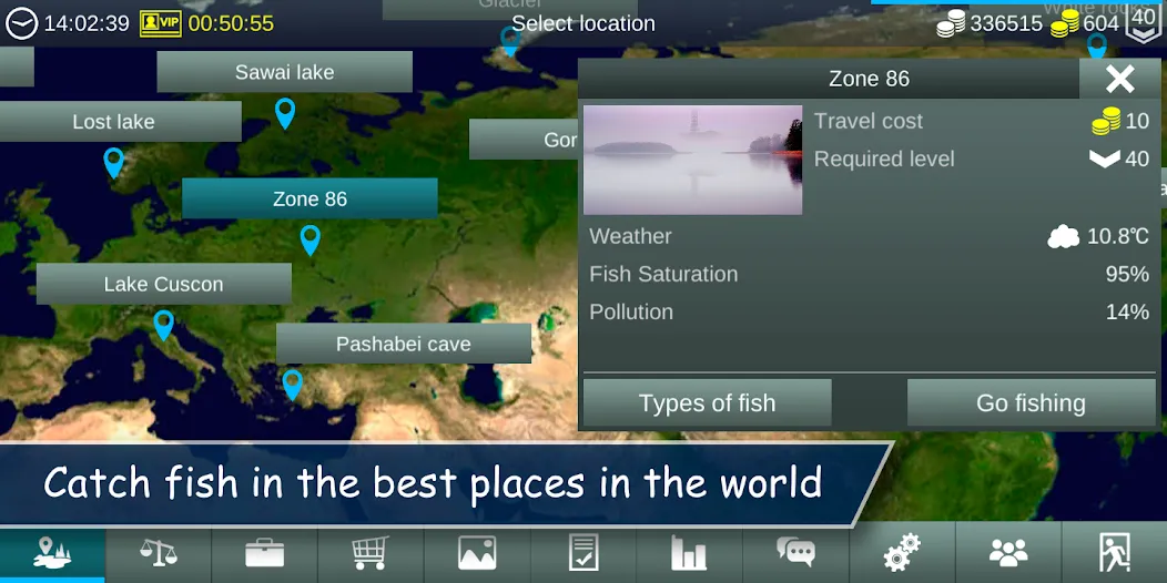 My Fishing World (Мой рыболовный мир)  [МОД Menu] Screenshot 2