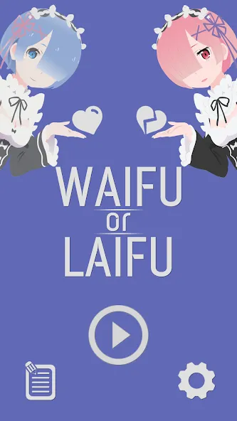 Waifu or Laifu (Вайфу или Лайфу)  [МОД Много монет] Screenshot 1