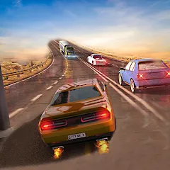 Взлом Car Highway Racing for Speed (Трафик Рейсер Трафик игры)  [МОД Меню] - стабильная версия apk на Андроид