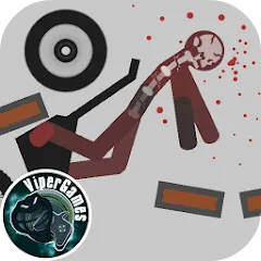 Скачать взлом Stickman Dismounting (тикман Дисмаунтинг)  [МОД Все открыто] - стабильная версия apk на Андроид