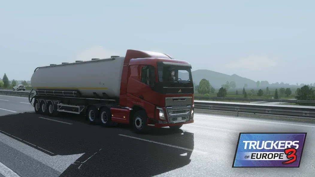 Truckers of Europe 3 (Тракеры Европы 3)  [МОД Бесконечные монеты] Screenshot 1