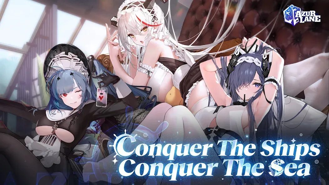 Azur Lane (Азур Лейн)  [МОД Бесконечные монеты] Screenshot 1