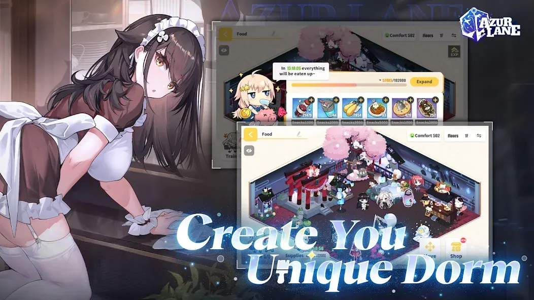 Azur Lane (Азур Лейн)  [МОД Бесконечные монеты] Screenshot 4