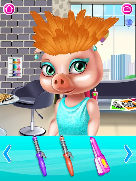 Beauty salon: hair salon  [МОД Бесконечные деньги] Screenshot 3