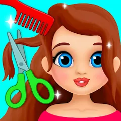 Скачать взлом Hair salon  [МОД Много монет] - стабильная версия apk на Андроид