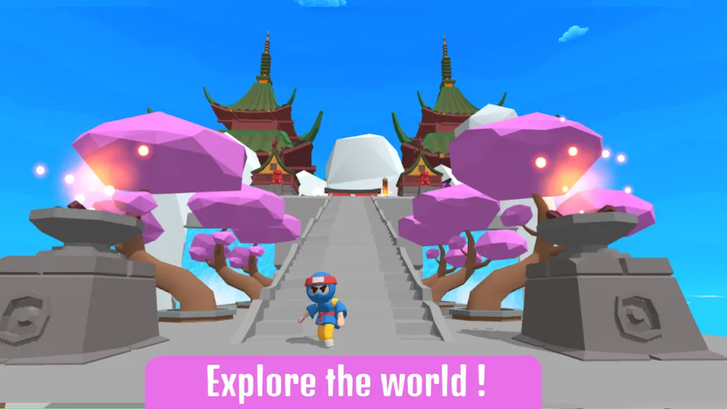 Ninja World Adventure (Ниндзя Ворлд Приключение)  [МОД Много денег] Screenshot 3