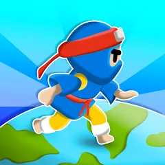 Взлом Ninja World Adventure (Ниндзя Ворлд Приключение)  [МОД Много денег] - последняя версия apk на Андроид