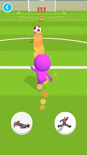 Soccer Runner (Сокер Раннер)  [МОД Unlocked] Screenshot 2