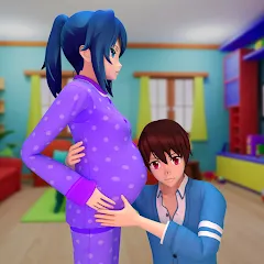 Взлом Pregnant Mother Family Life  [МОД Много денег] - стабильная версия apk на Андроид