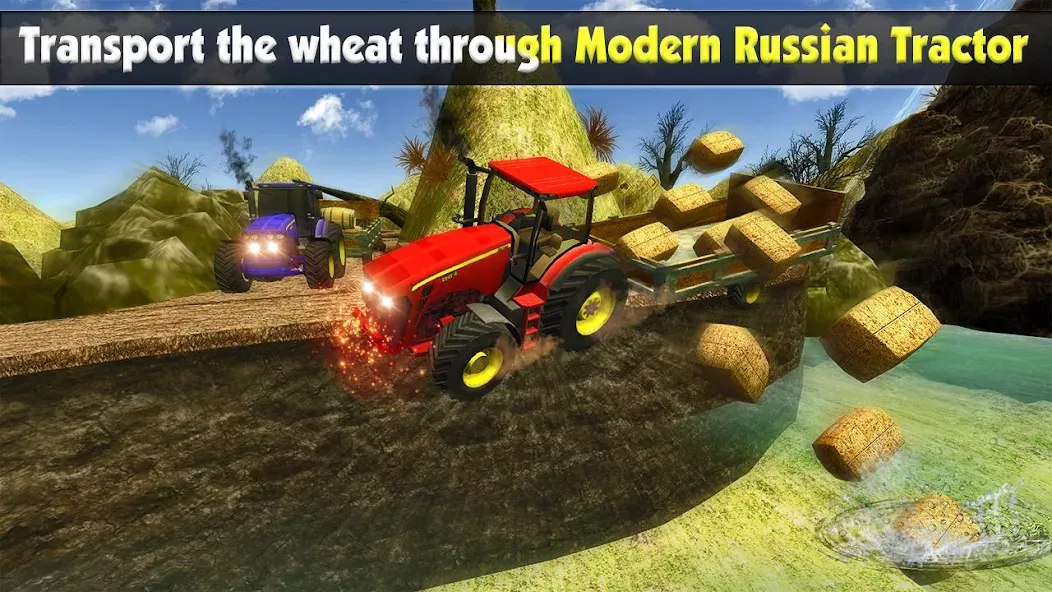 Rural Farming - Tractor games  [МОД Бесконечные деньги] Screenshot 3