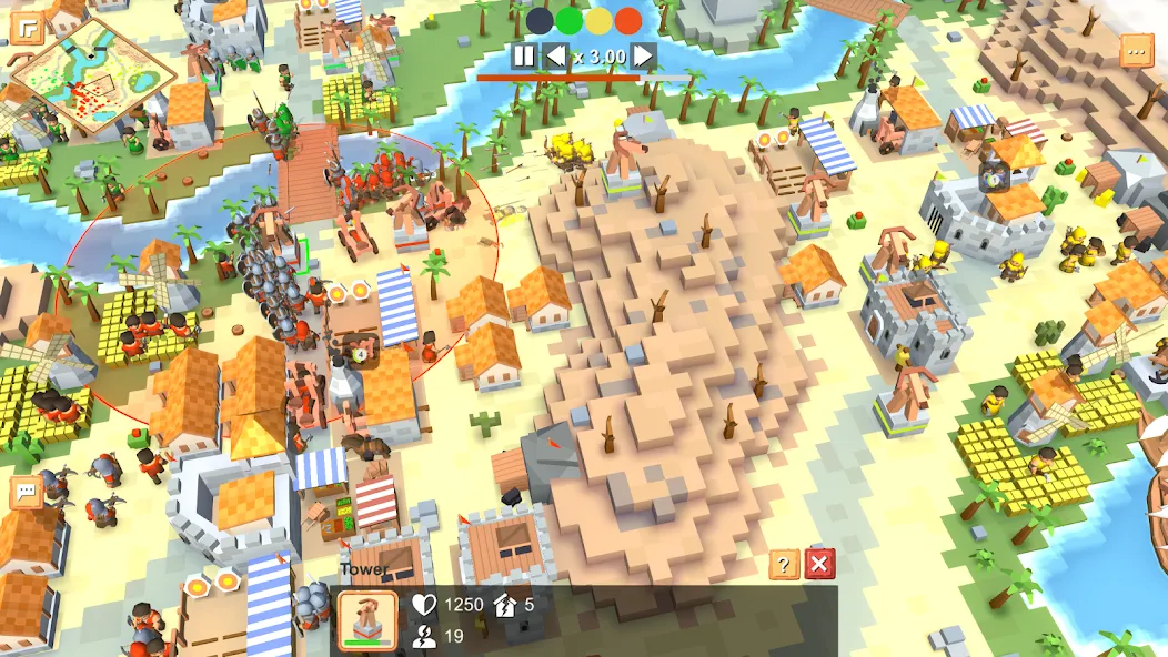 RTS Siege Up! - Medieval War  [МОД Много монет] Screenshot 5