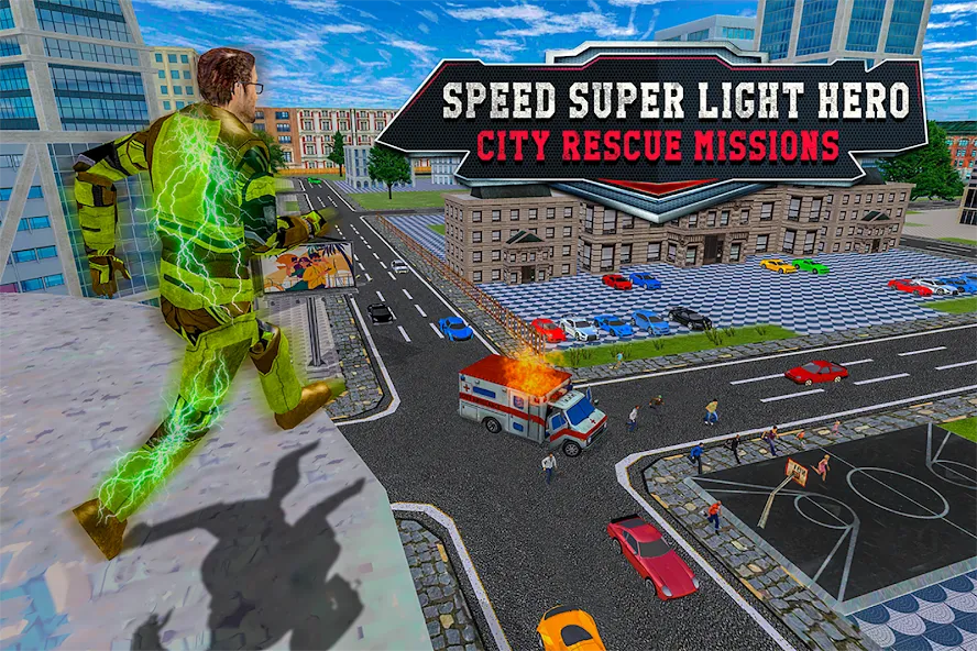 Light Superhero Speed Hero  [МОД Все открыто] Screenshot 5