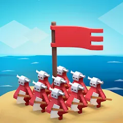 Скачать взломанную Island War (Айсланд Уор)  [МОД Все открыто] - полная версия apk на Андроид