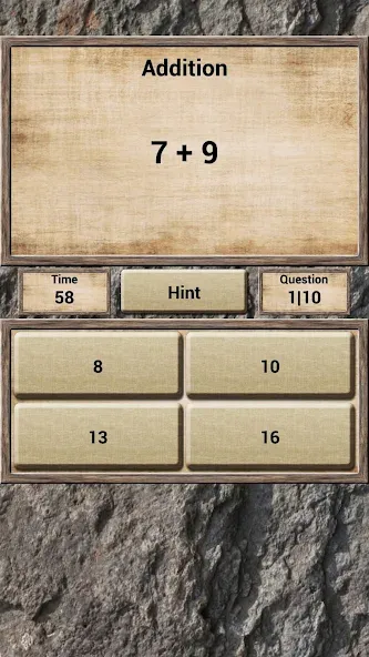 Math - Quiz Game  [МОД Много монет] Screenshot 1