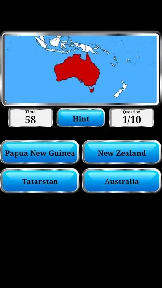 World Geography - Quiz Game  [МОД Бесконечные деньги] Screenshot 2