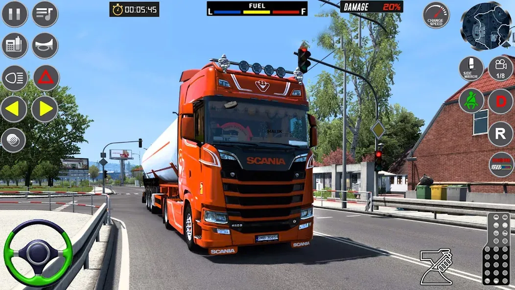 Oil Tanker Transport Simulator  [МОД Бесконечные деньги] Screenshot 5