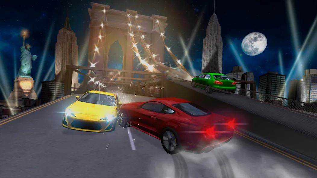 Car Driving Simulator: NY (Симулятор вождения автомобиля)  [МОД Unlocked] Screenshot 3