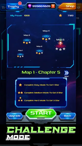 Galaxy Attack: Space Shooter (Гэлэкси Аттак)  [МОД Много денег] Screenshot 4