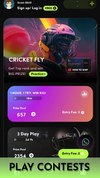 Cricket Fly x Gamifly (Крикет Флай)  [МОД Все открыто] Screenshot 5