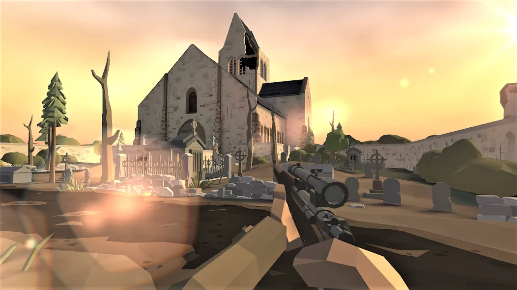 World War Polygon: WW2 shooter (Ворлд Вар Полигон)  [МОД Mega Pack] Screenshot 3