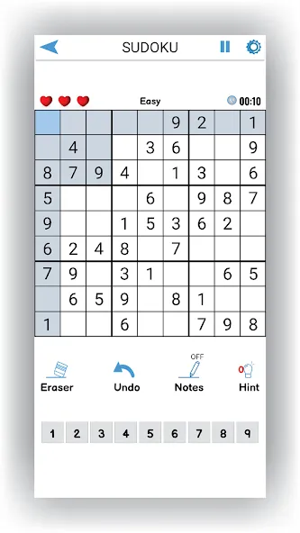 Sudoku Offline: Hard Puzzles (Судоку Оффлайн)  [МОД Меню] Screenshot 1