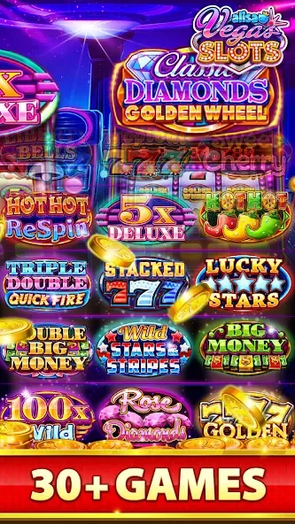 VEGAS Slots by Alisa – Free Fu (Вегас Слоты от Алисы)  [МОД Mega Pack] Screenshot 3