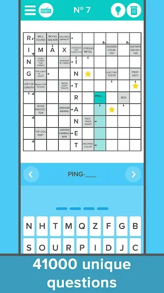 Crossword: Arrowword puzzles  [МОД Mega Pack] Screenshot 1