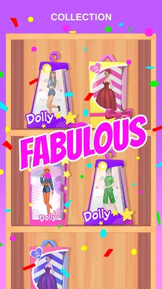 Doll Makeover - DIY 3D Dolly  [МОД Много монет] Screenshot 5