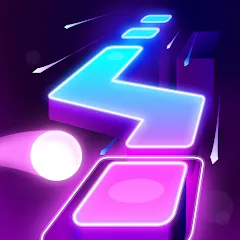 Взлом Dancing Ballz: Magic Tiles (Дансинг Болз)  [МОД Много денег] - полная версия apk на Андроид