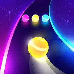 Скачать взлом Dancing Road: Color Ball Run! (Дансинг Роад)  [МОД Unlimited Money] - полная версия apk на Андроид