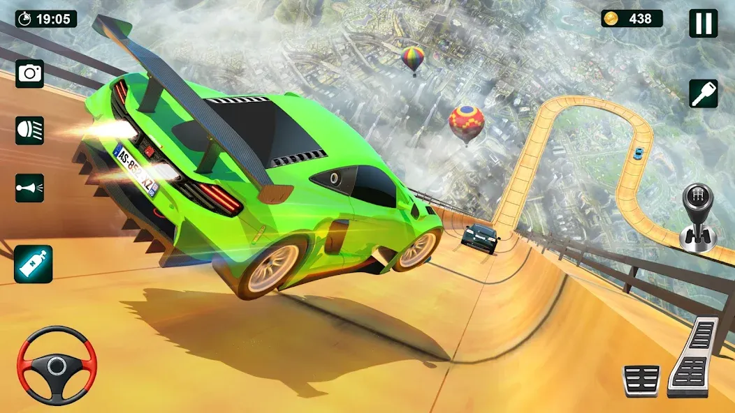 GT Car Stunt 3D: Ramp Car Game  [МОД Меню] Screenshot 5