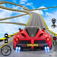 Скачать взломанную GT Car Stunt 3D: Ramp Car Game  [МОД Меню] - стабильная версия apk на Андроид