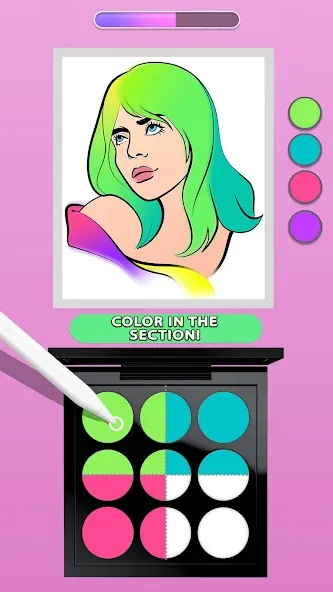 Makeup Kit - Color Mixing  [МОД Все открыто] Screenshot 4