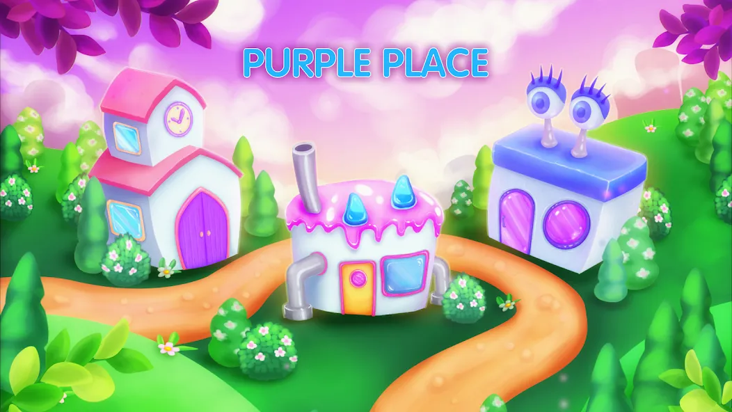 Purple Place - Full Game (Сейк Мейкер)  [МОД Бесконечные деньги] Screenshot 2