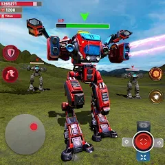 Взлом Mech Robot Wars - Multi Robot  [МОД Menu] - последняя версия apk на Андроид