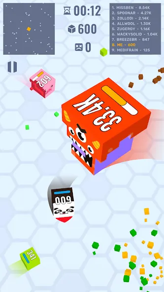 Cube Zone io  [МОД Бесконечные деньги] Screenshot 1