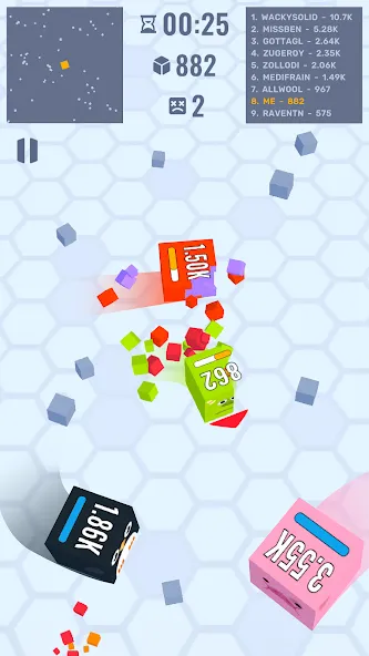 Cube Zone io  [МОД Бесконечные деньги] Screenshot 3