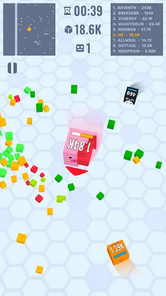 Cube Zone io  [МОД Бесконечные деньги] Screenshot 4