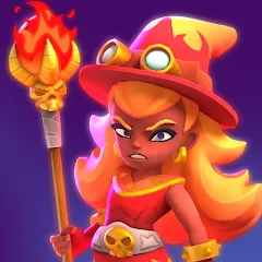 Взломанная Loot Mage Trials: Battle Games (Лут Маг Испытания)  [МОД Mega Pack] - полная версия apk на Андроид