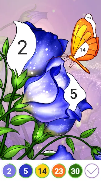 Hola Color--Coloring by Number (ола калор)  [МОД Unlocked] Screenshot 2