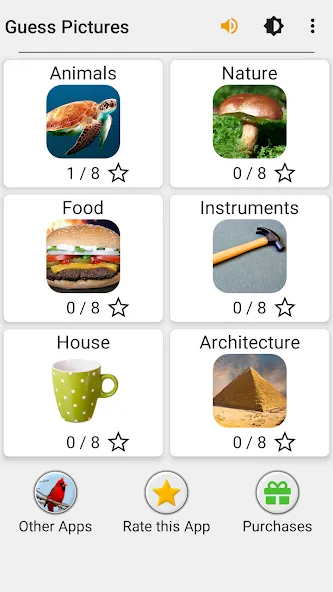 Guess Pictures and Words Quiz  [МОД Menu] Screenshot 3