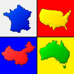 Взломанная Maps of All Countries Geo-Quiz  [МОД Бесконечные монеты] - полная версия apk на Андроид