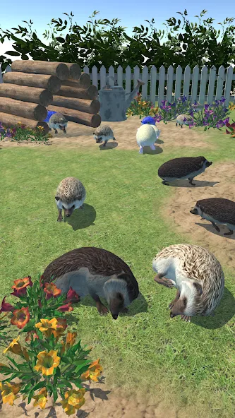 Hedgehog Friends (Хеджхог Френдс)  [МОД Меню] Screenshot 1