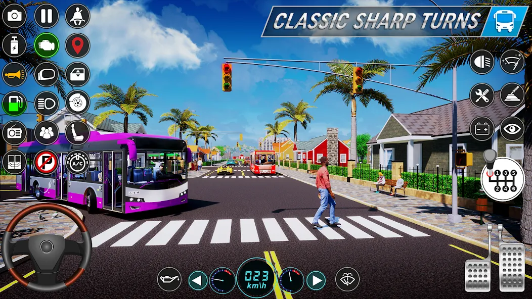 City Bus Simulator: Bus Games (Риал Сити Бас Симулятор Геймс)  [МОД Unlimited Money] Screenshot 2